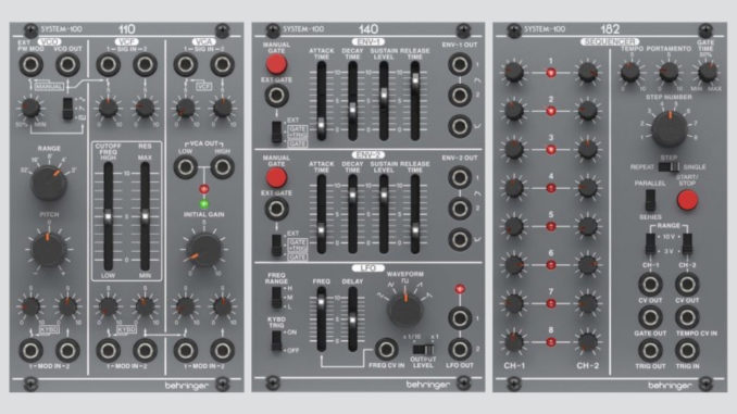 BEHRINGER Wants To Recreate The 100M Series In Eurorack Format