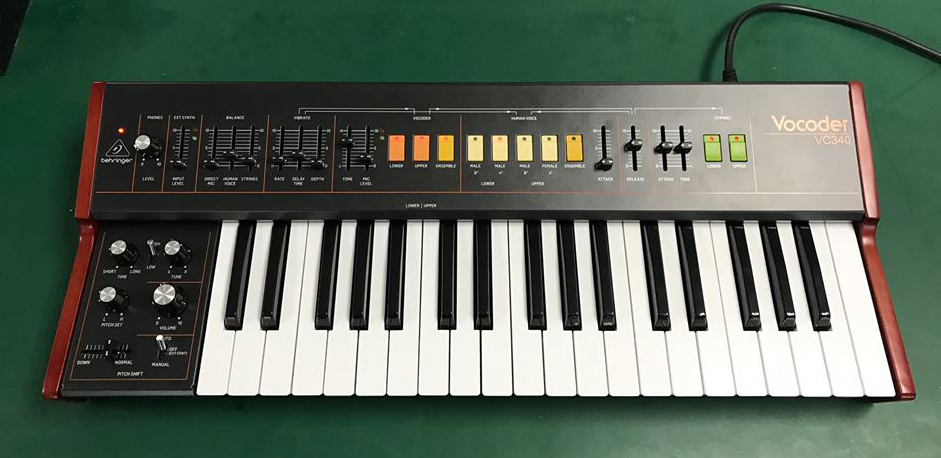 BEHRINGER VC340 Vocoder/String Synthesizer Goes In Production!