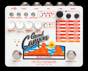 Electro-Harmonix Grand Canyon multifunction delay & looper pedal