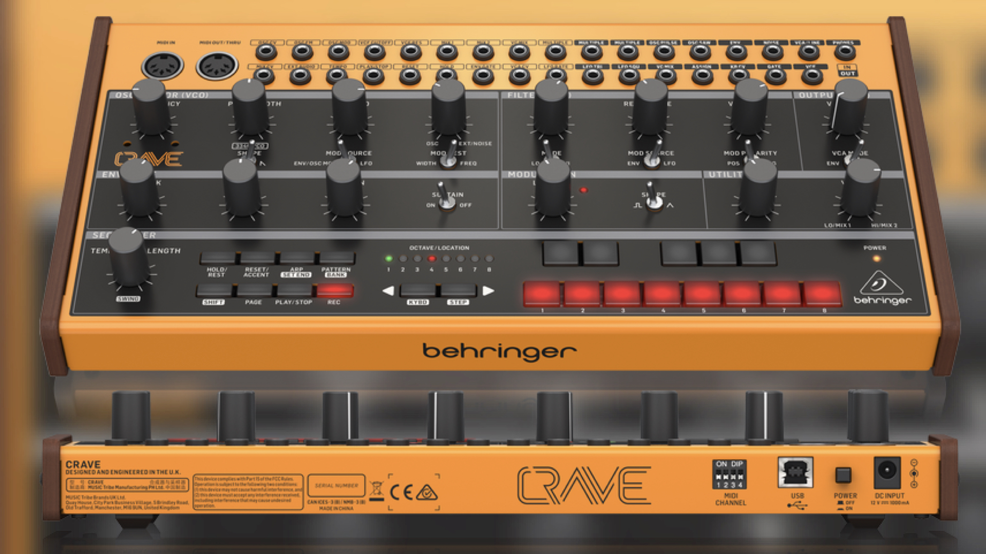 BEHRINGER CRAVE シンセサイザー www.krzysztofbialy.com