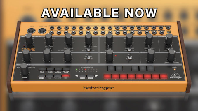 Behringer Crave available now