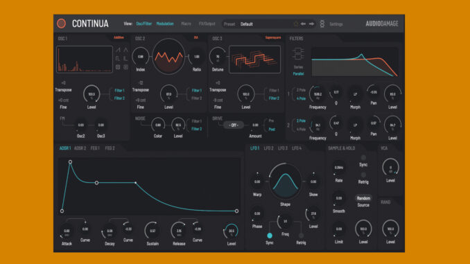 Audio Damage Continua 1.2