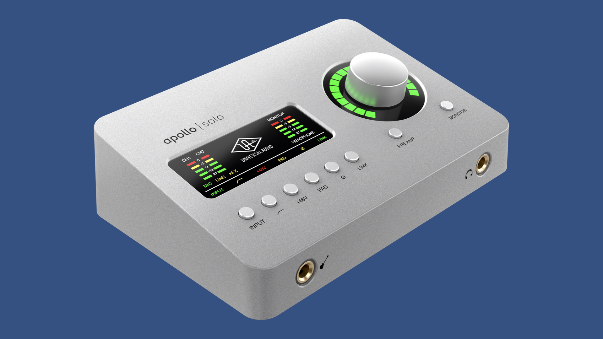 Universal Audio Apollo Solo: Rebranded Arrow Interface In A 