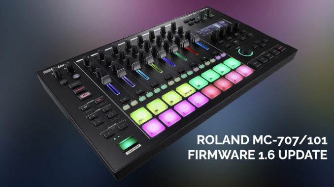 Roland MC-707 1.6 Update