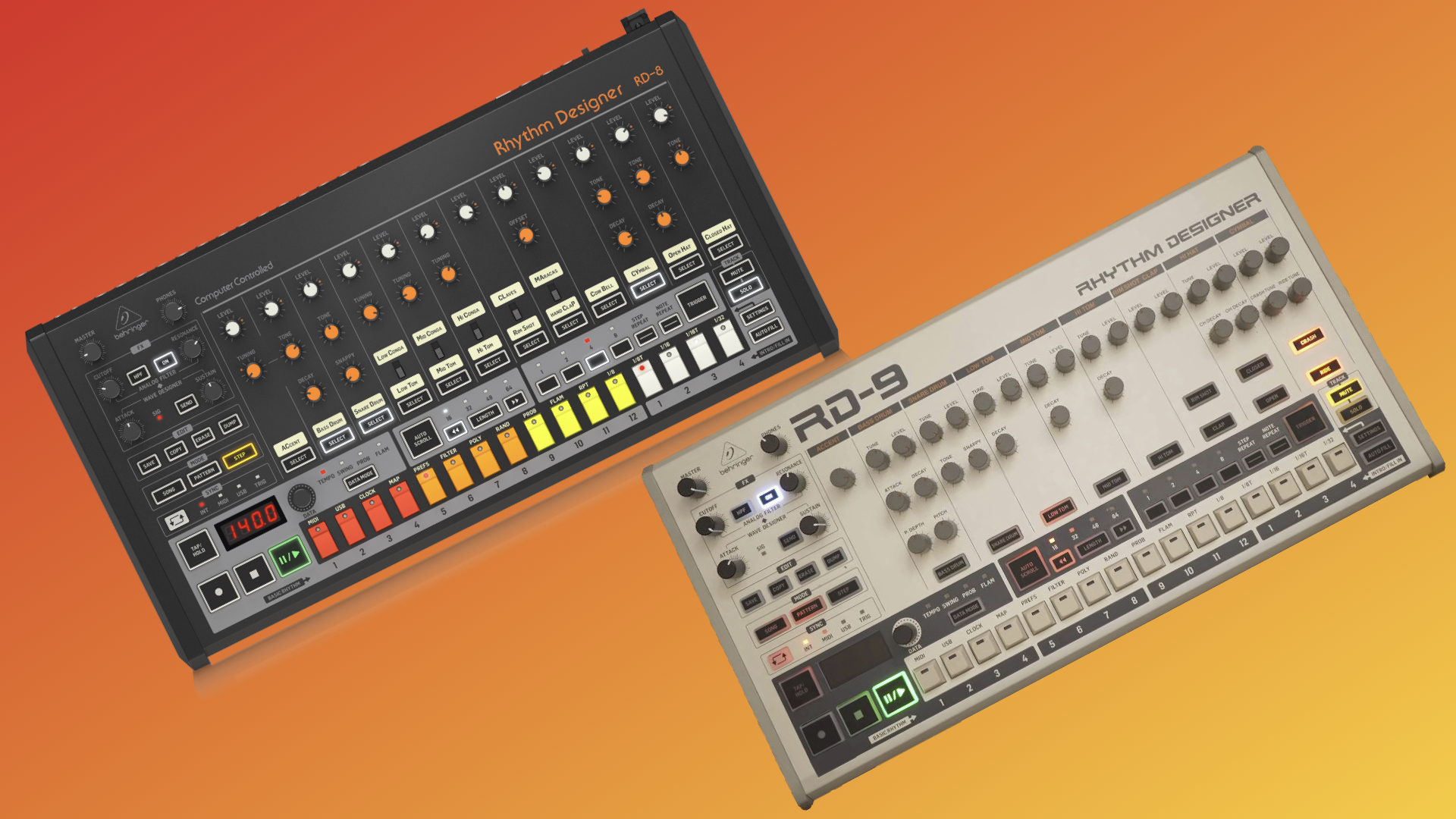 印象のデザイン brought Behringer their Superbooth / - rd-8 TR-808