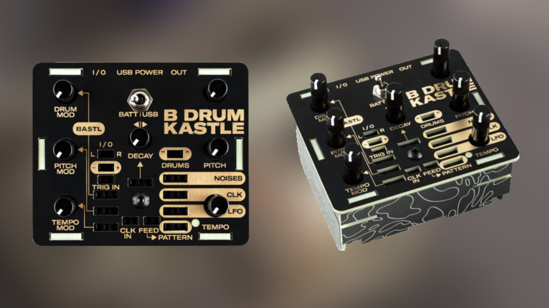 Bastl Instruments Kastle Drum, A Glitch Modular Drum Synthesizer 