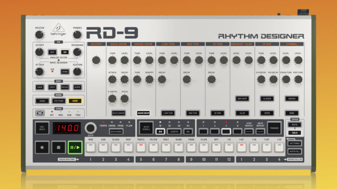 Behringer RD-9 Archives - SYNTH ANATOMY