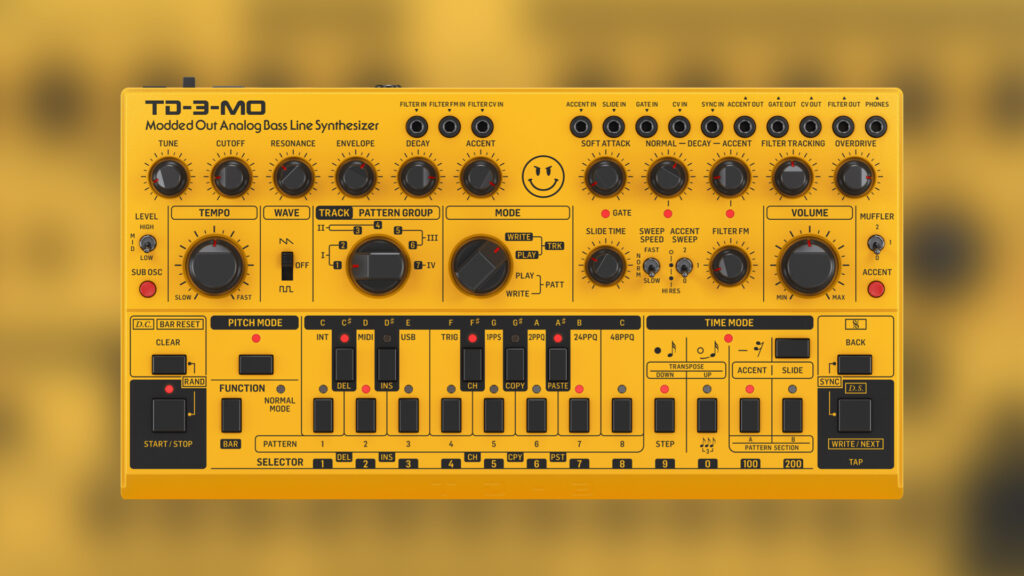 Behringer TD-3-MO Yellow