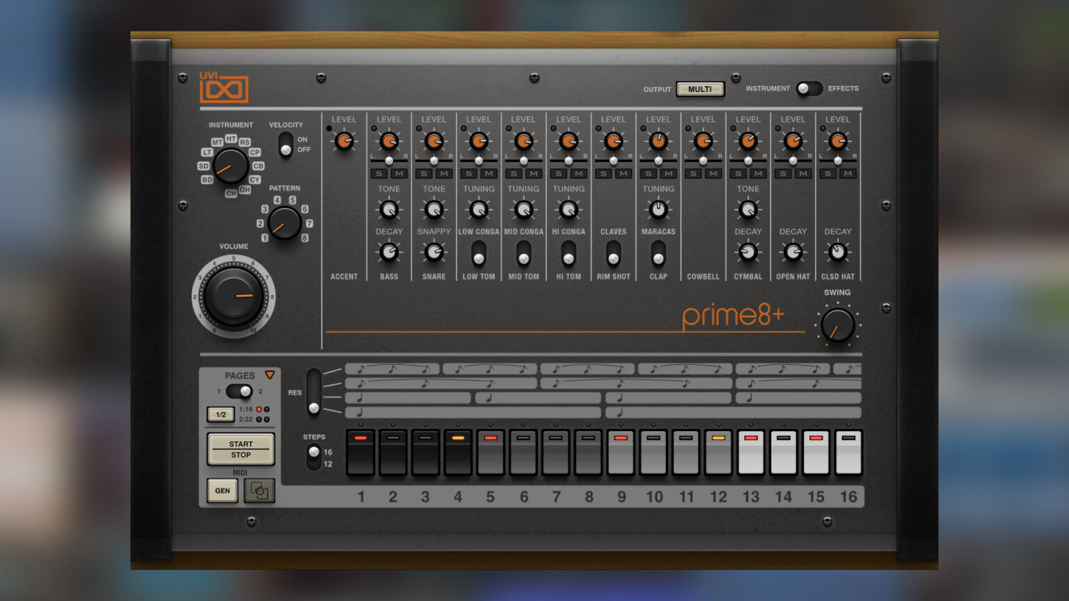 UVI Vintage Vault 4, Synthesizer and drum machine sound collection with