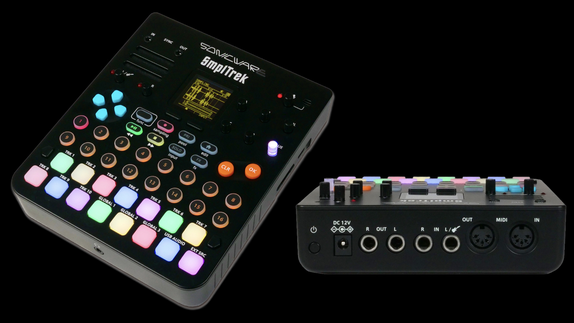 Sonicware SmplTrek, new portable, affordable sampler now on 