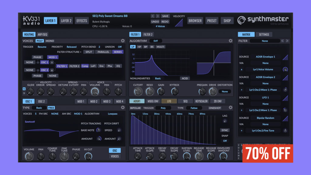 Synthmaster 70% OFF