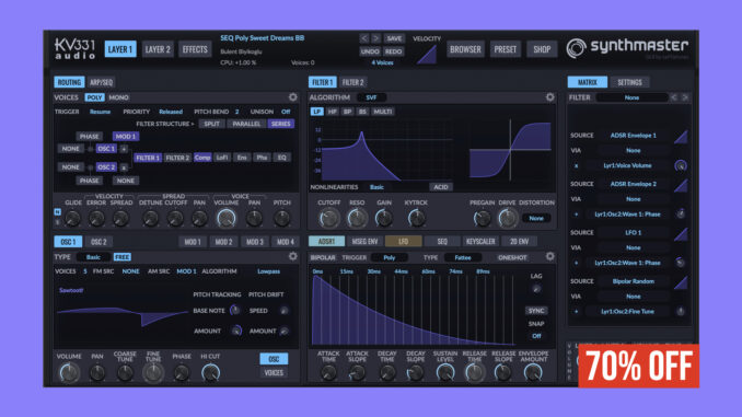 Synthmaster 70% OFF