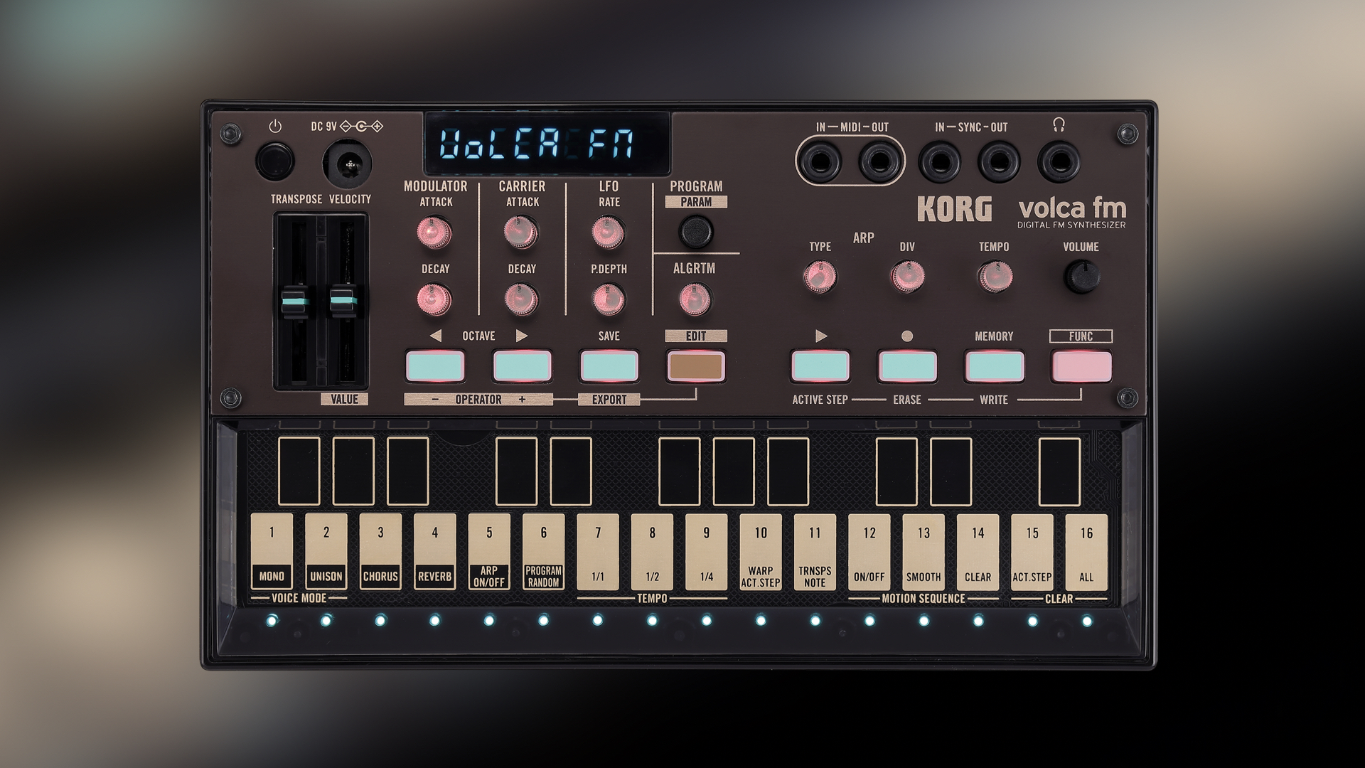 Korg volca FM 2nd Gen with more polyphony, effects and sound memory