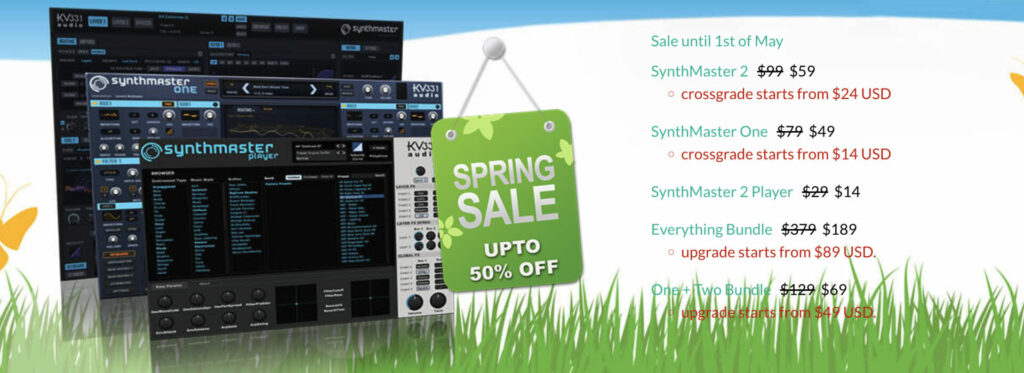 Synthmaster Spring Sale 2022