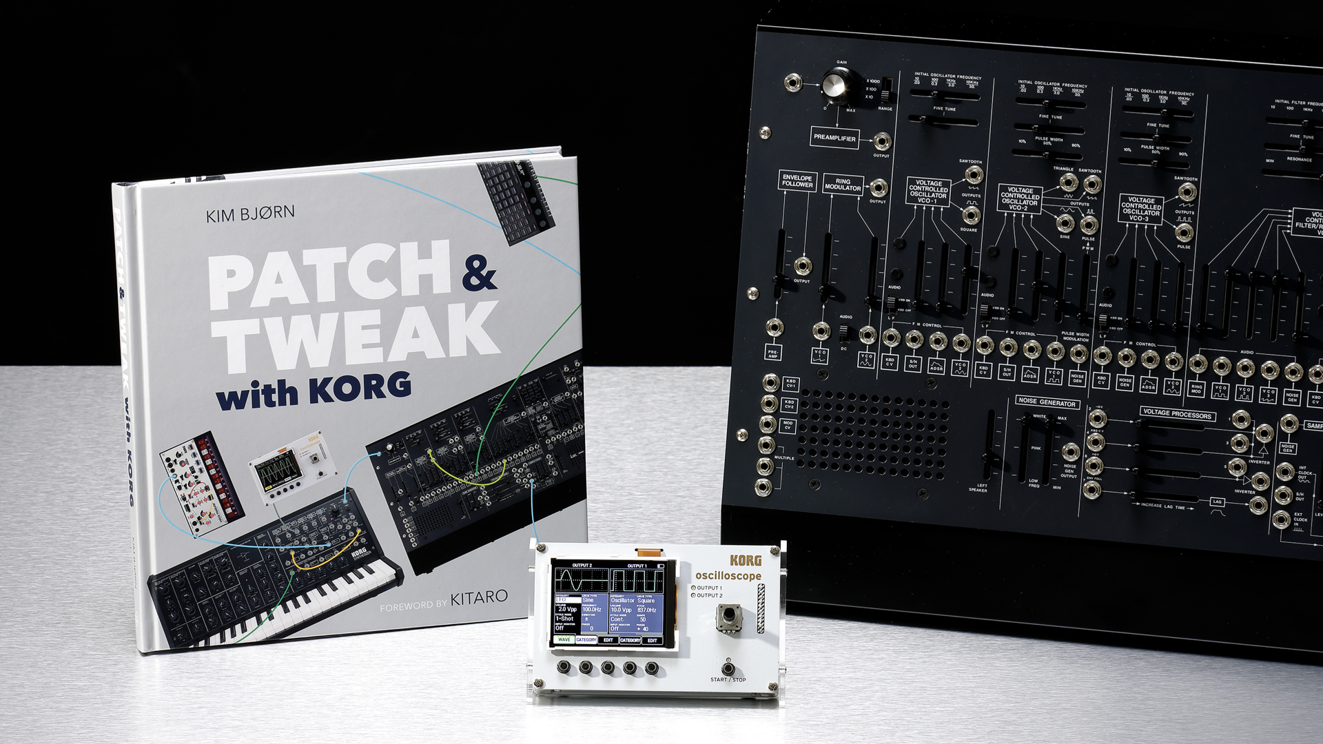 Superbooth 22: Korg NTS-2 oscilloscope kit and BJOOKS Patch