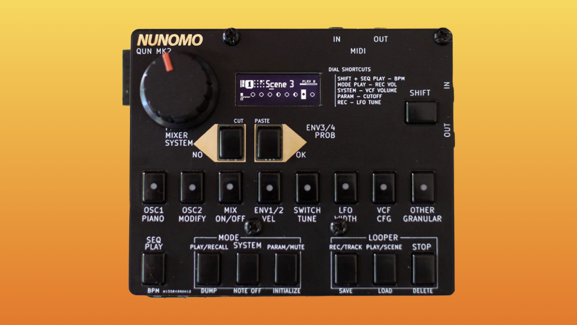 Nunomo Qun Mk2, mini $155 Synthesizer with granular, looper and