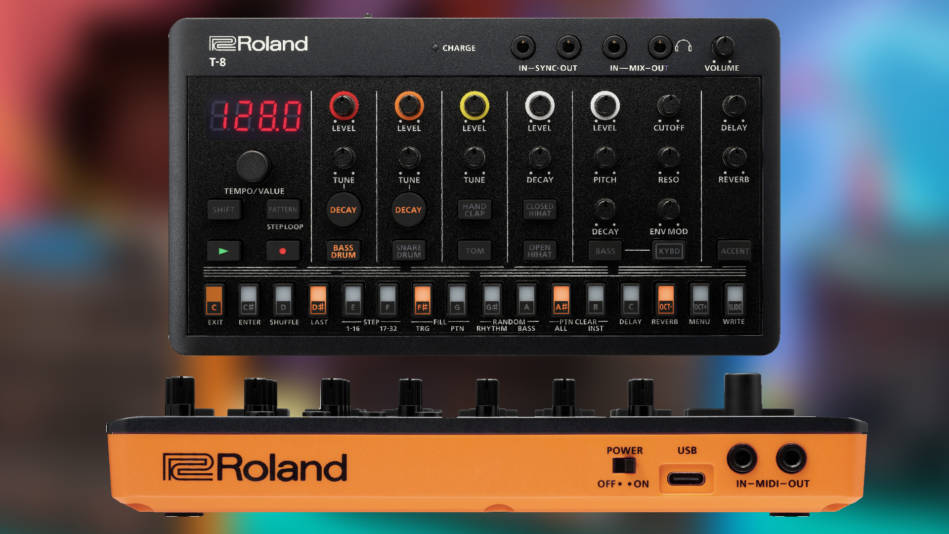 Roland AIRA Compact Series: T-8 beat machine, J-6 chord synth & E