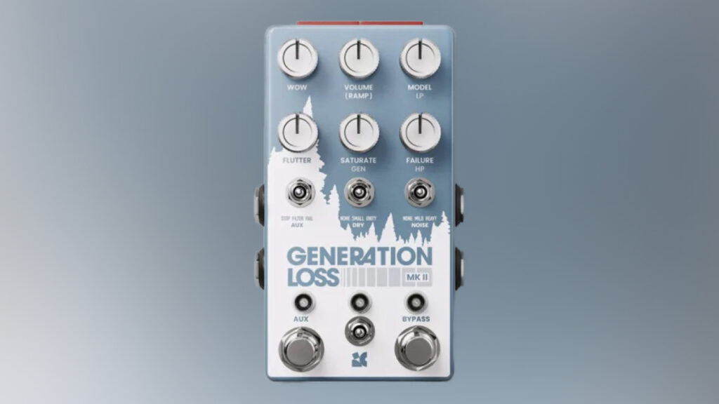 Chase Bliss Generation Loss MKII, Tom Majeski's best-selling tape 