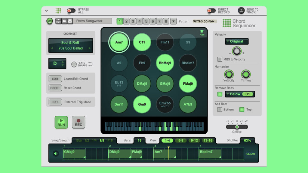 Reason Studios Chord Sequencer