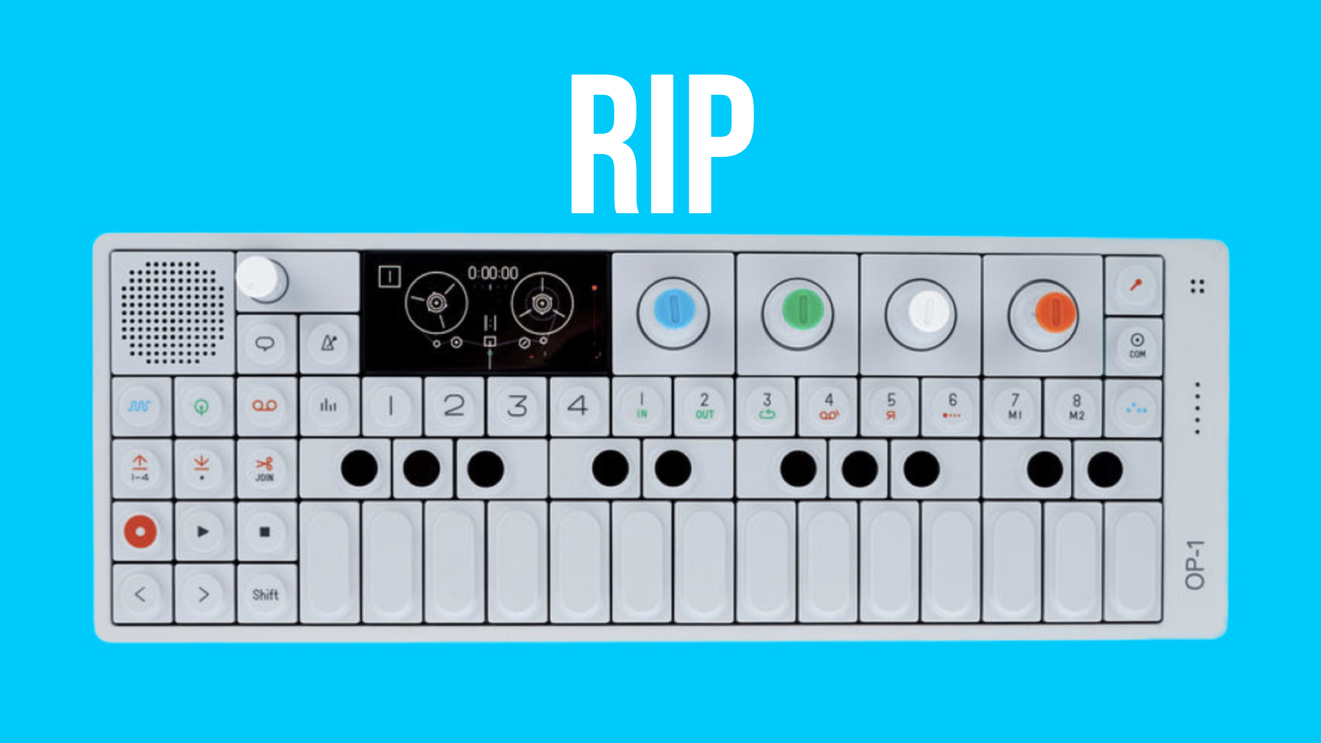 Teenage Engineering discontinues the OP-1, long live the OP