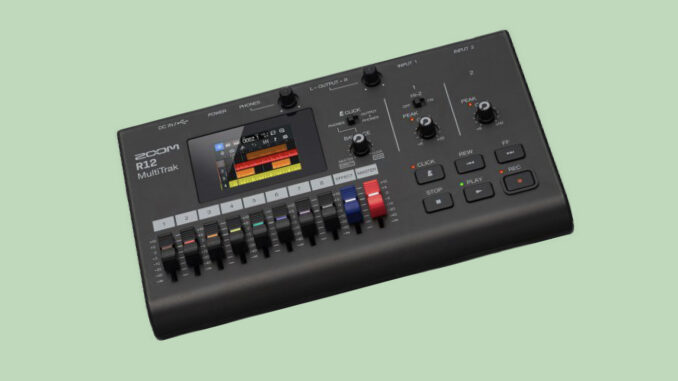 Zoom R12 Multitrak, New Portable Multi-track Recorder With FM Synth