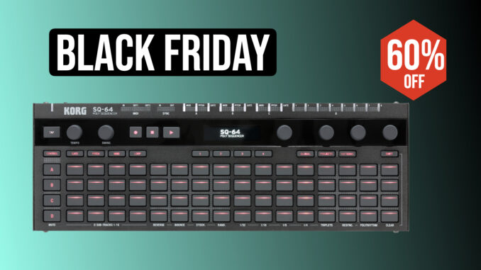 Black Friday Korg SQ64