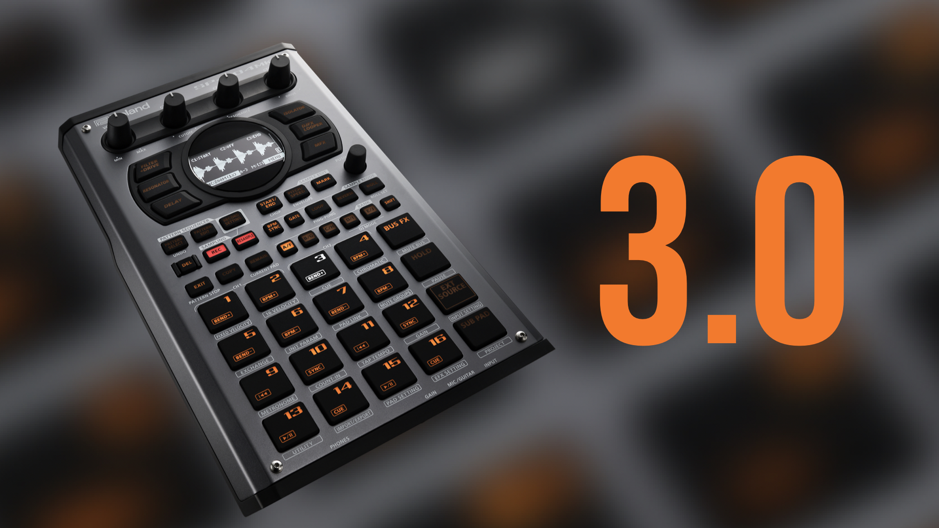 Roland SP-404MKII sampler gets another feature boost in firmware 3.0