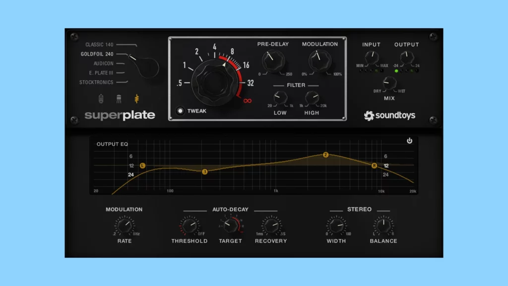 Soundtoys Superplate available