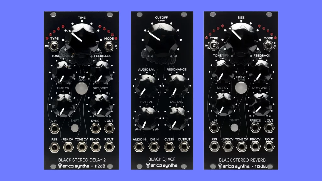 Erica Synths Black Stereo Delay 2