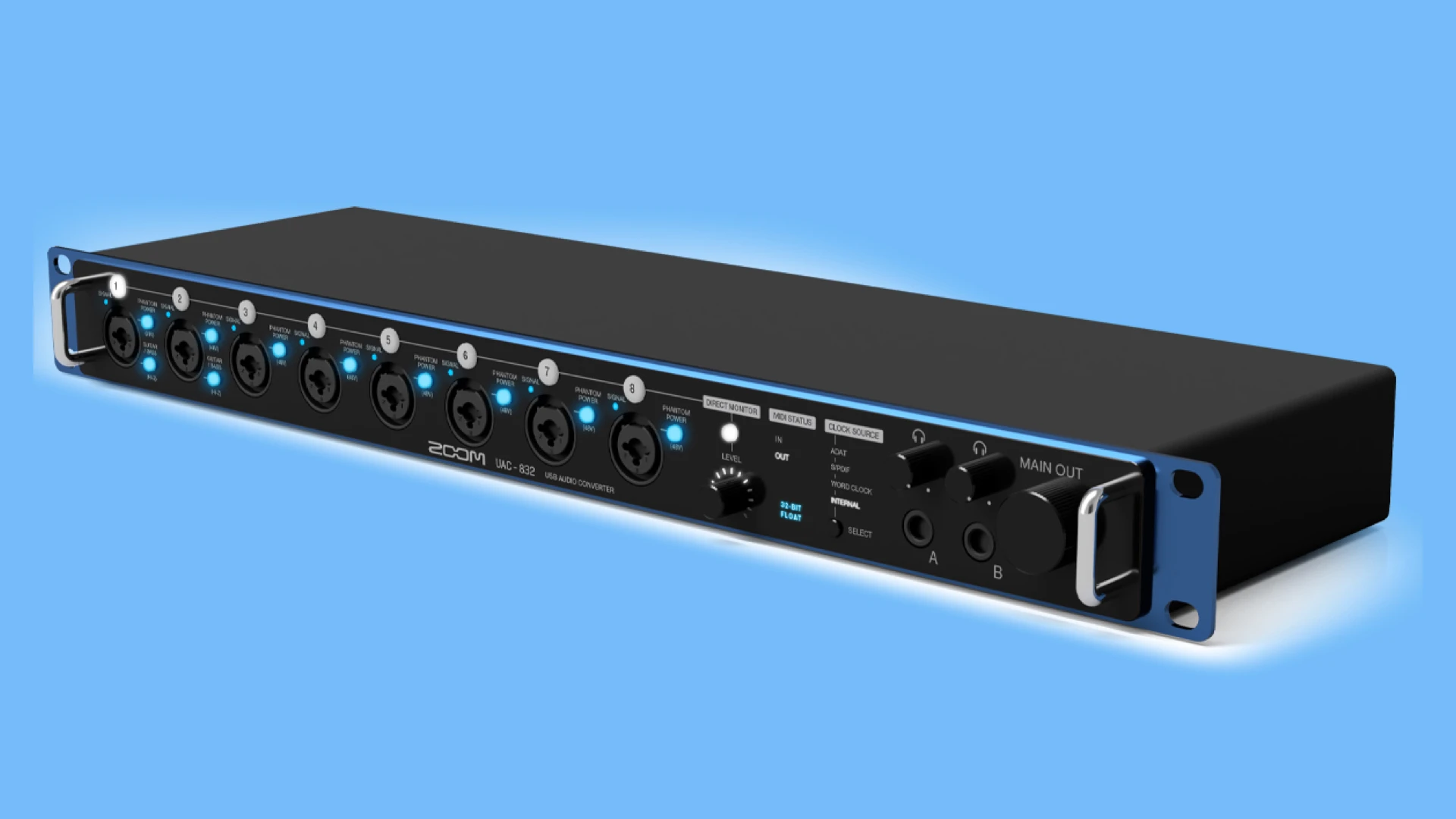 Superbooth 23: Zoom UAC-832, 8-channel 32-bit audio midi interface