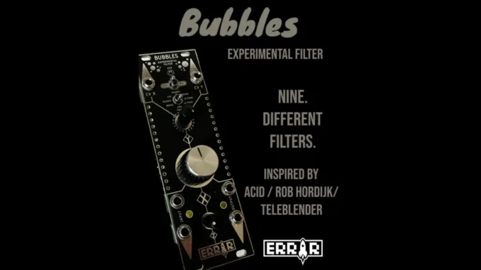 Error Instruments Bubbles