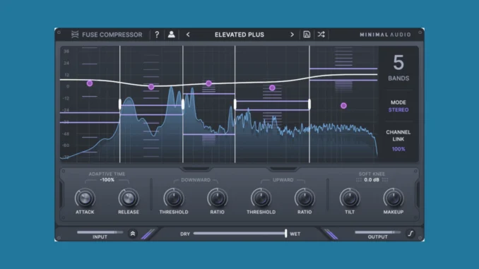 Minimal Audio Fuse Compressor