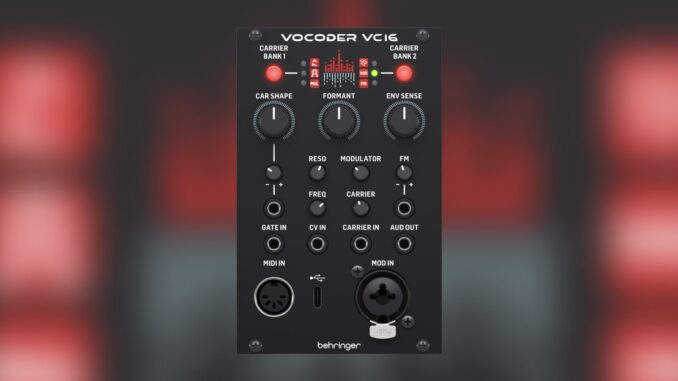 Behringer Vocoder VC16