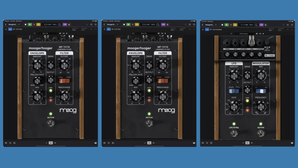 Moog Moogerfooger iOS 