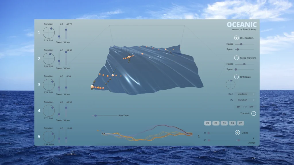 sonicLAB Oceanic app