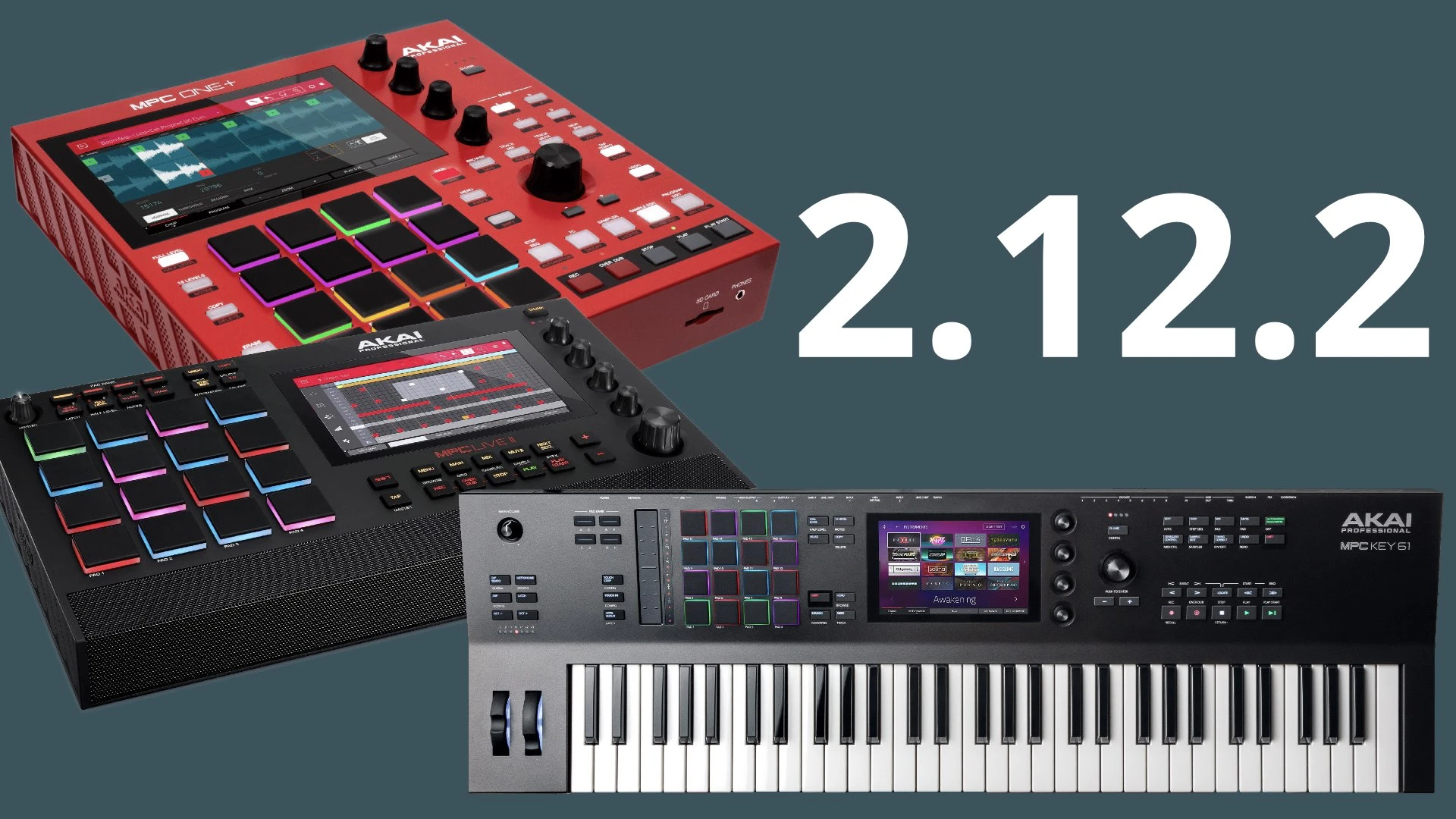 Akai MPC firmware 2.12.2, new update adds four new effects