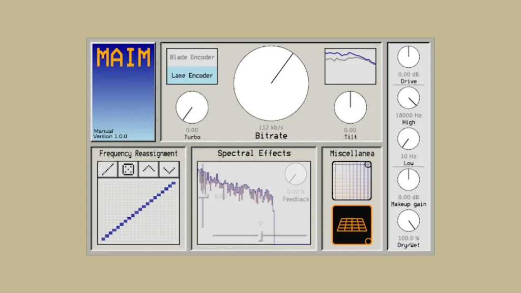 Wildergarden Audio MAIM plugin