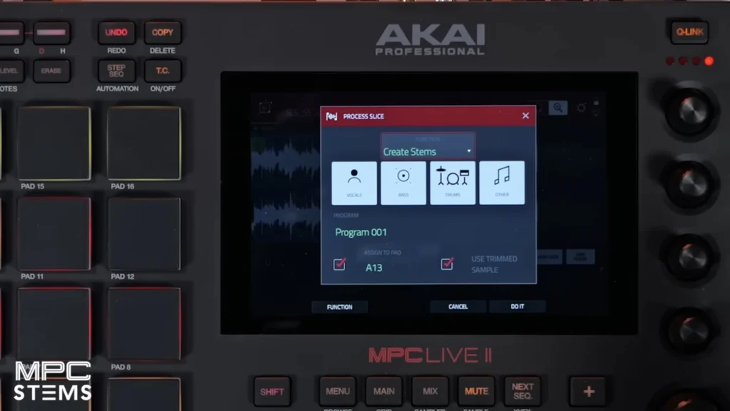 Akai Pro Stems