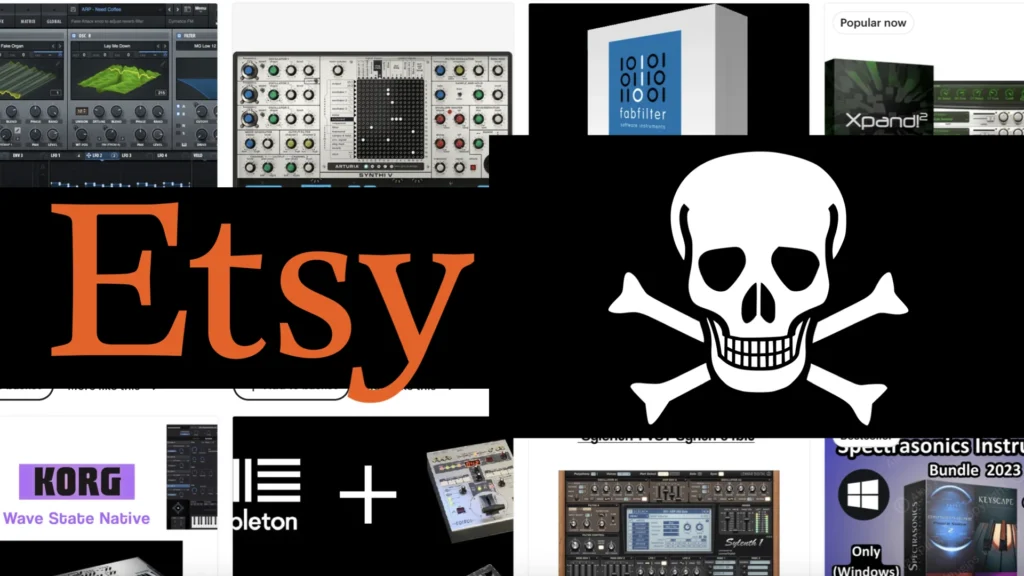 Etsy Audio Plugin Piracy