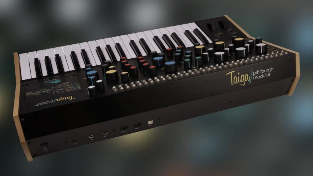 Pittsburgh Modular Taiga Keyboard backside