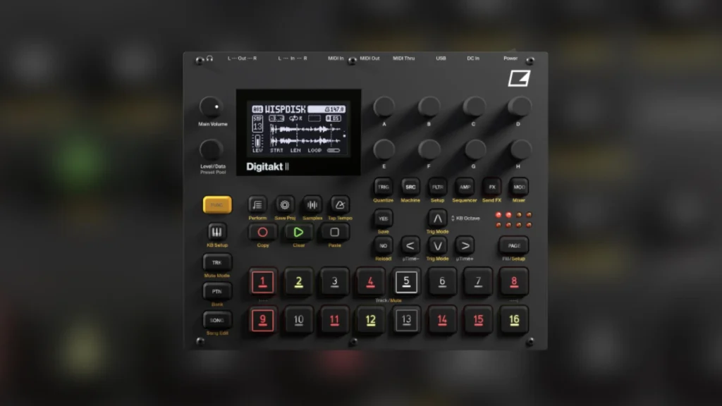 Leak Elektron Digitakt II