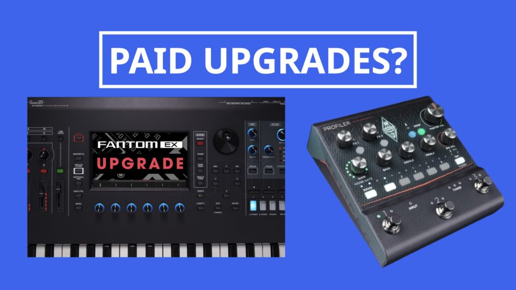 Kemper Profiler paid upgrade