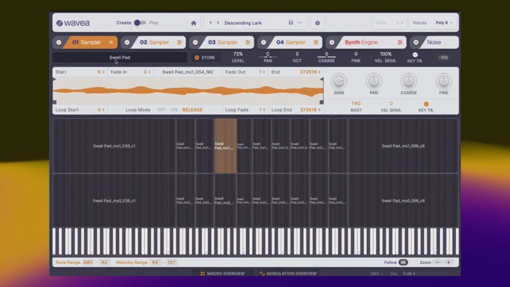 Wavea Flite sampler