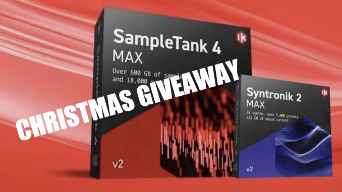 Christmas giveaway IK Multimedia