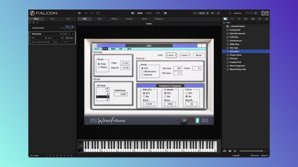 UVI PX WaveFrame