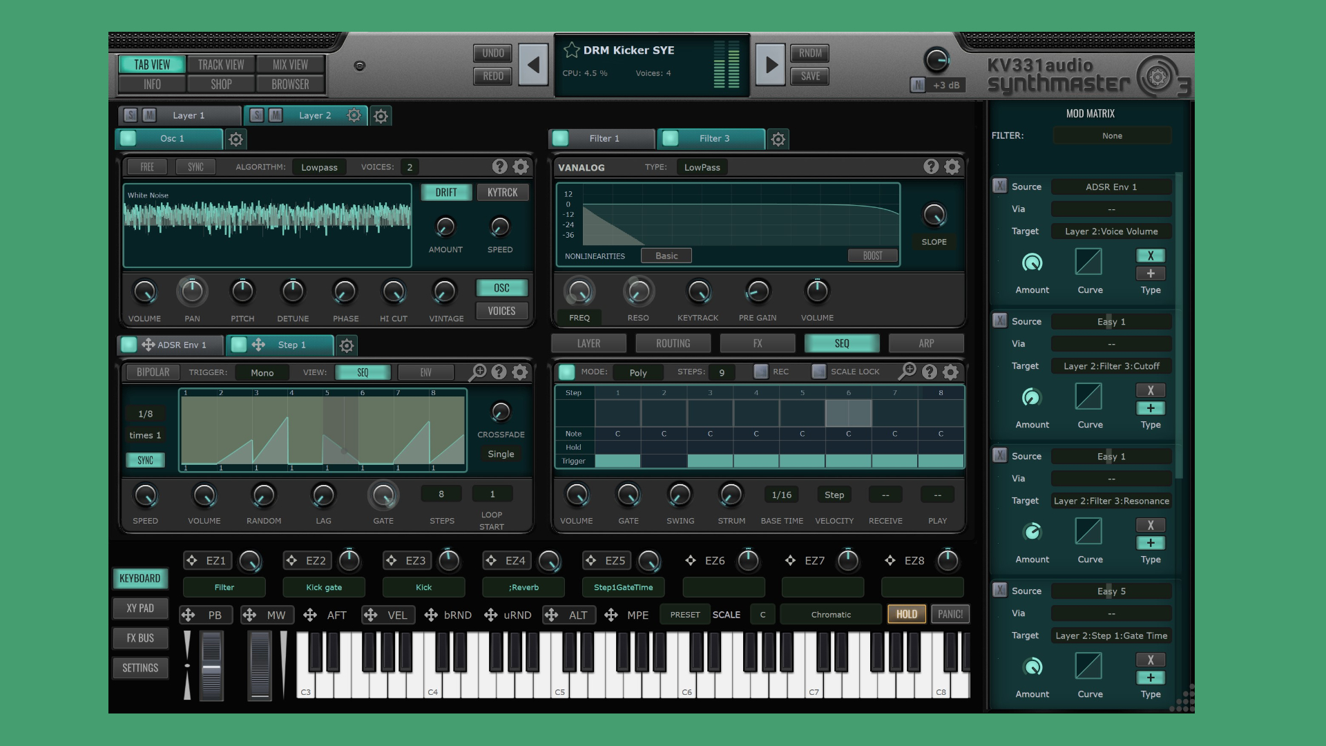 KV331 Audio Synthmaster 3.3