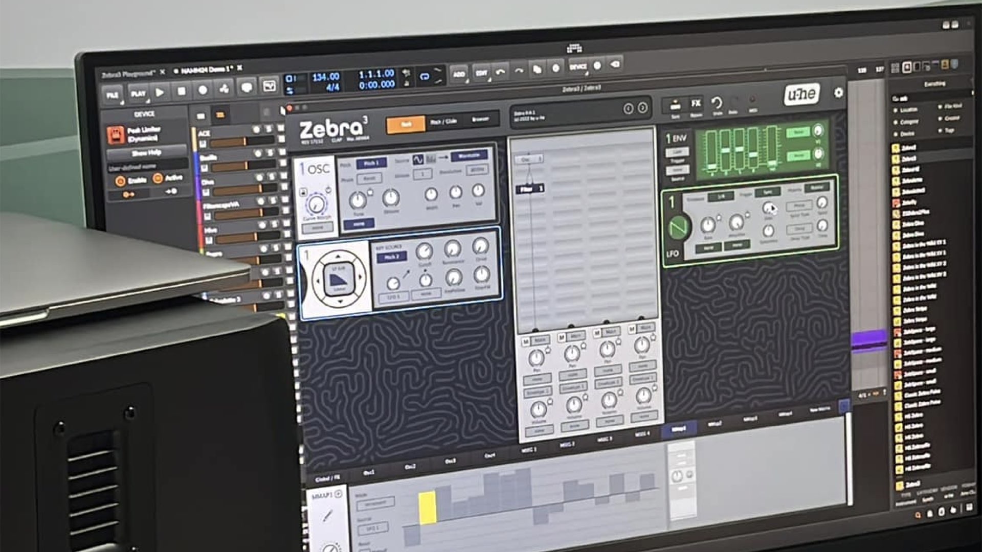 Uhe Zebra 3, modular Synthesizer plugin