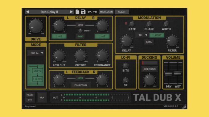 TAL-Software TAL Dub-X