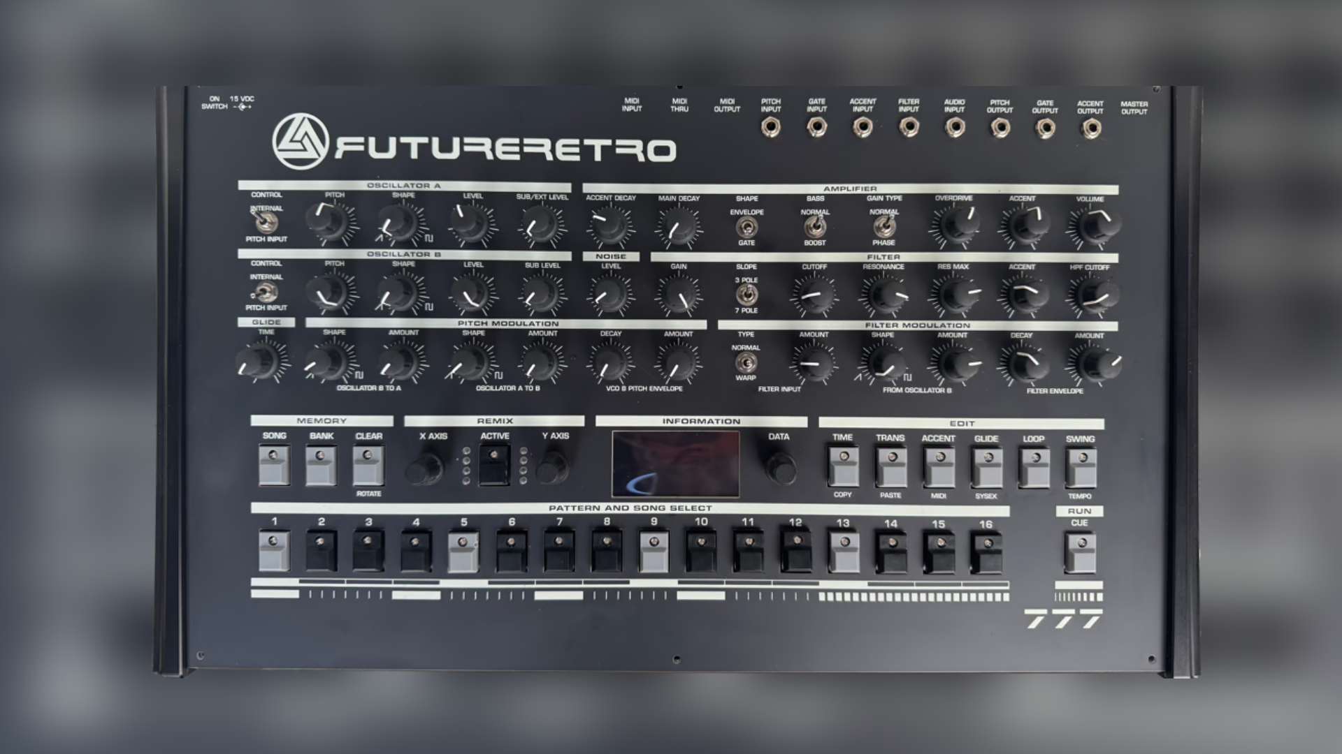 Future Retro 777, a modern comeback of the analog bassline