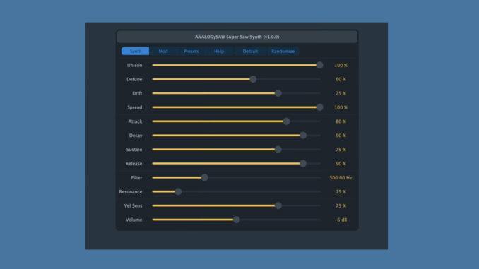 Rob Jackson ANALOGySAW